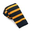 Fur Knitting Shirt Necktie Adjustable Men Cravat Simple Striped Knitted Tie  Suit Accessories