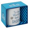 To The World's Best Daddy Stoneware Mug