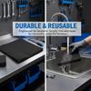 High Density Activated Carbon Foam 60*50*0.3cm Universal Cooker Hood Extractor Carbon Filter Charcoal Kitchen Range Hood Parts