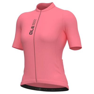 Alé Cycling Pragma Kleurblok wielertrui SPF 50+ roos