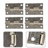 Door Hinges Hinges 4pcs Antique Printing Easy To Install Retro Design With Screws Zinc Alloy Vintage Wooden Boxes