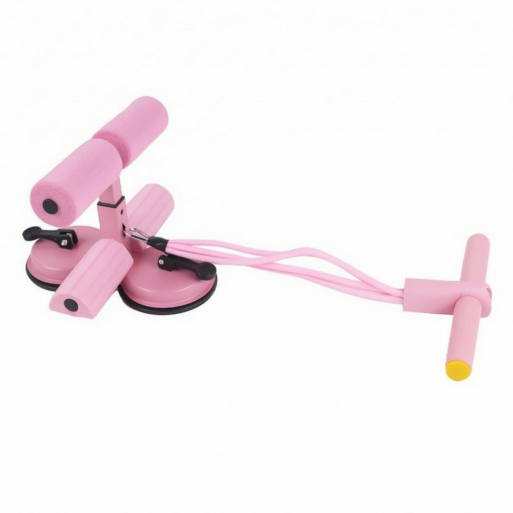 Abdominal Exercise Assistant Cushioned Suction Cup Sit-up Bar