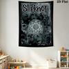 Dark Metal Tapestry Slipknot'S Mystic Design Tapestry Background Cloth Wallmounted Wall Covering Decoration Home Decor Wall Decoration