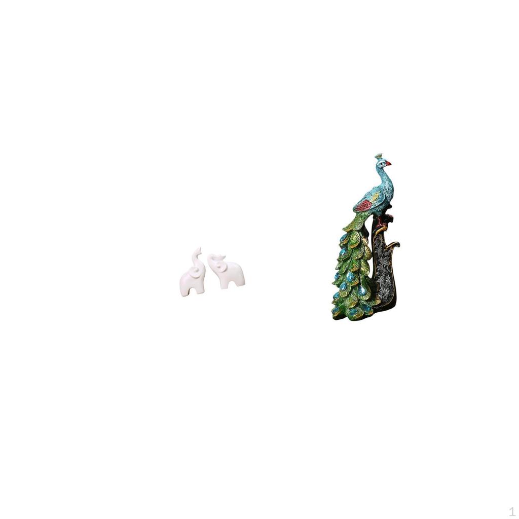 Elegant Animal Sculptures Collection Unique Tabletop Ornaments for Entrance Bedroom Office Living