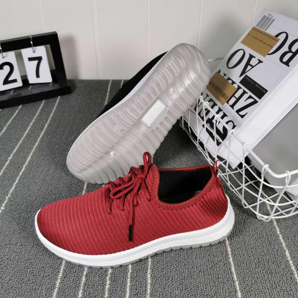 spring and summer new men's and women's models of the same casual women's foot health single net sports shoes with people's shoes