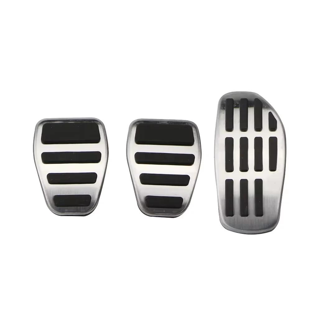 For Nissan Qashqai J12 2024 2024 2024 Stainless Steel Car Foot Pedals Brake Non-slip No Drilling Alloy Covers Parts Accessories