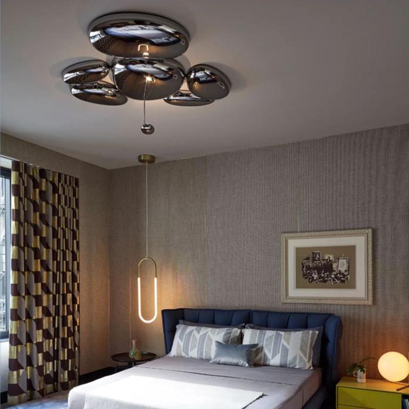 Modern Designer LED Ceiling Lamps for Living Dining Room Nordic Luxury Villa Loft Study Bedroom Indoor Home Decor Ceiling Lights