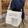 New Harajuku Cute Kawaii Ulzzang Ita Bag Women's Large Capacity Shoulder Bag Fashionable Versatile Lightweight Y2K Crossbody Bag