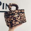 New Personalized Leopard Print Cosmetic Bag Cosmetic Bag Lipstick Perfume Eyeshadow Niche Storage Bag Large Capacity