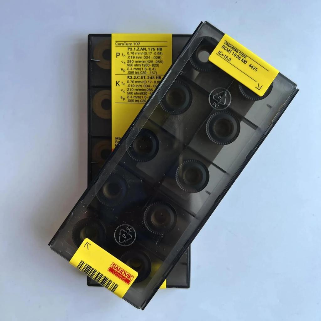Oriģināls Sandvik / RCMT1606M0 4425  / CNC virpas karbīda plāksnīte 10 gab.