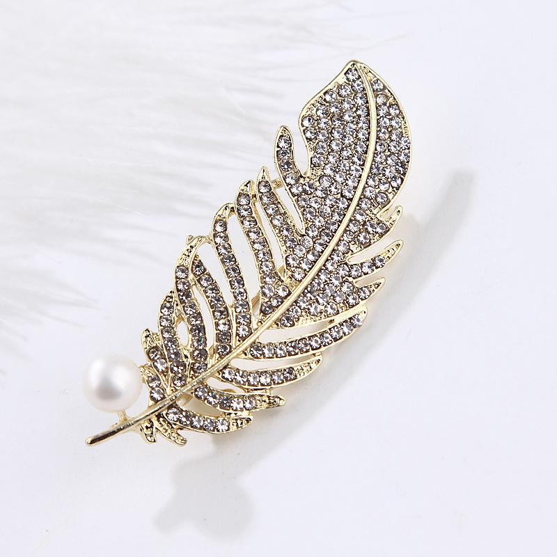 Original Flamingo Butterfly Bee Natural Freshwater Pearl Brooch Accessory Transparent Gift Box