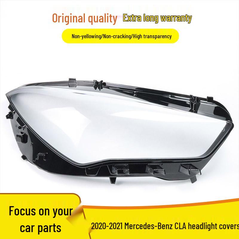 Passend für 2020-2021 Mercedes-Benz CLA/W118 Scheinwerferabdeckung Transparente Linse