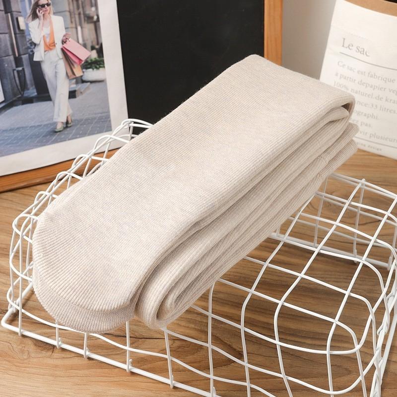 

Autumn Winter Baby Girls Tight Trousers Baby Cotton Warm Leggings Children s Velvet Pants Solid Trousers Kids Clothes Korean Style M бежевый