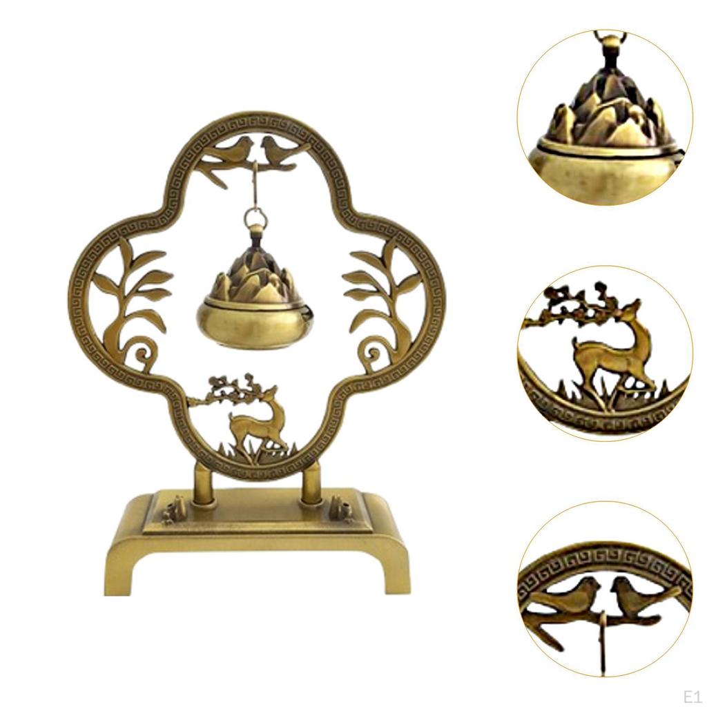 Hanging Censer Incense Burner Holder Decorative, Ornament, Diffuser Furnace