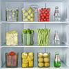 5 Pièces Boîte de Rangement pour Réfrigérateur Organisateur de Frigo Boîte de Rangement pour Fruits et Légumes Frais Boîte Spéciale de Conservation des Œufs de Qualité Alimentaire Cuisine