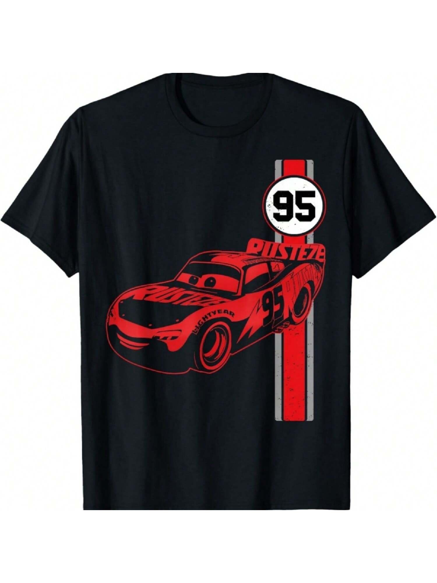Pixar Cars 3 Lighting McQueen Jersey Graphic T-Shirt T-Shirt S разноцветный