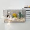 Acrylic Hamster Cage With Drawer Design High-Transparency Bite-Resistant Ventilated Waterproof Indoor/Outdoor Use 36x27x22cm