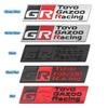 Car Styling Gazoo Racing GR 3D Car Front Grill Zinc Alloy Badge Adhesive Metal Emblem Decal for Supra AE-86 GT86 C-oroll-a