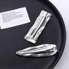 Rectangle Hollow Fix Fringe Barrette Punk Hair Clips Side Bangs Hair Clips Metal Hair Pins