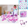 Enchanting Kids Children's Role Play Doctor Nurses Toy Medical Set Kit With Hard Carry Case For Imaginative Play