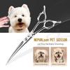 7.0-Inch Curved Tooth Scissors, Curved Fish Bone Magic Tooth Scissors, Curved Scissors, Pet Trimming Scissors, Thin Scissors, Professional-grade Pet