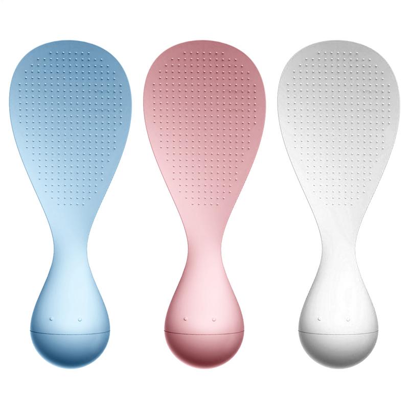1Pcs Spoon Tumbler Design Non-stick Rice Cooking Spoon Stand-Up Rice Spatula Sushi Rice Sticky Sweet Rice Spoon Kitchen Gadgets