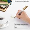 12Pcs Marking Pen Permanent Marker Greeting Cards Album Scrapbook   Writing Drawing (Golden)