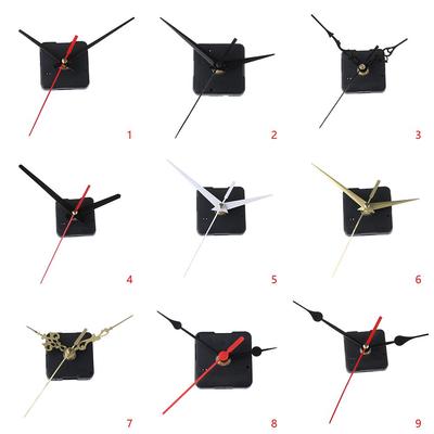 Classic Mute Essential Tools Clock Movement Mechanism Parts + Hands Repair Replacement Pendulum
