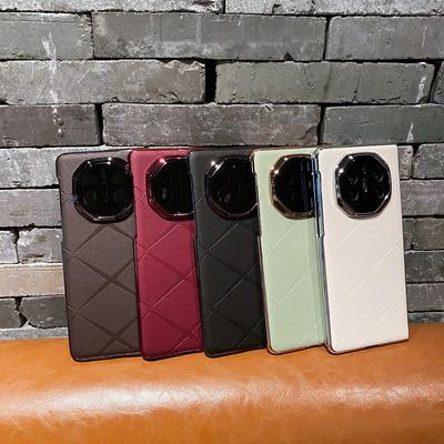 Dies ist eine faltbare Handyhülle für Huawei MateX6 mit PU-Diamantmuster und eine galvanisierte, sturzsichere Schutzhülle für Matex5.