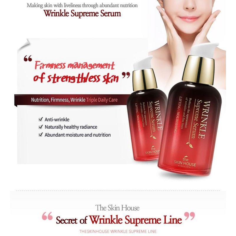 The SKIN HOUSE - Wrinkle Supreme Serum