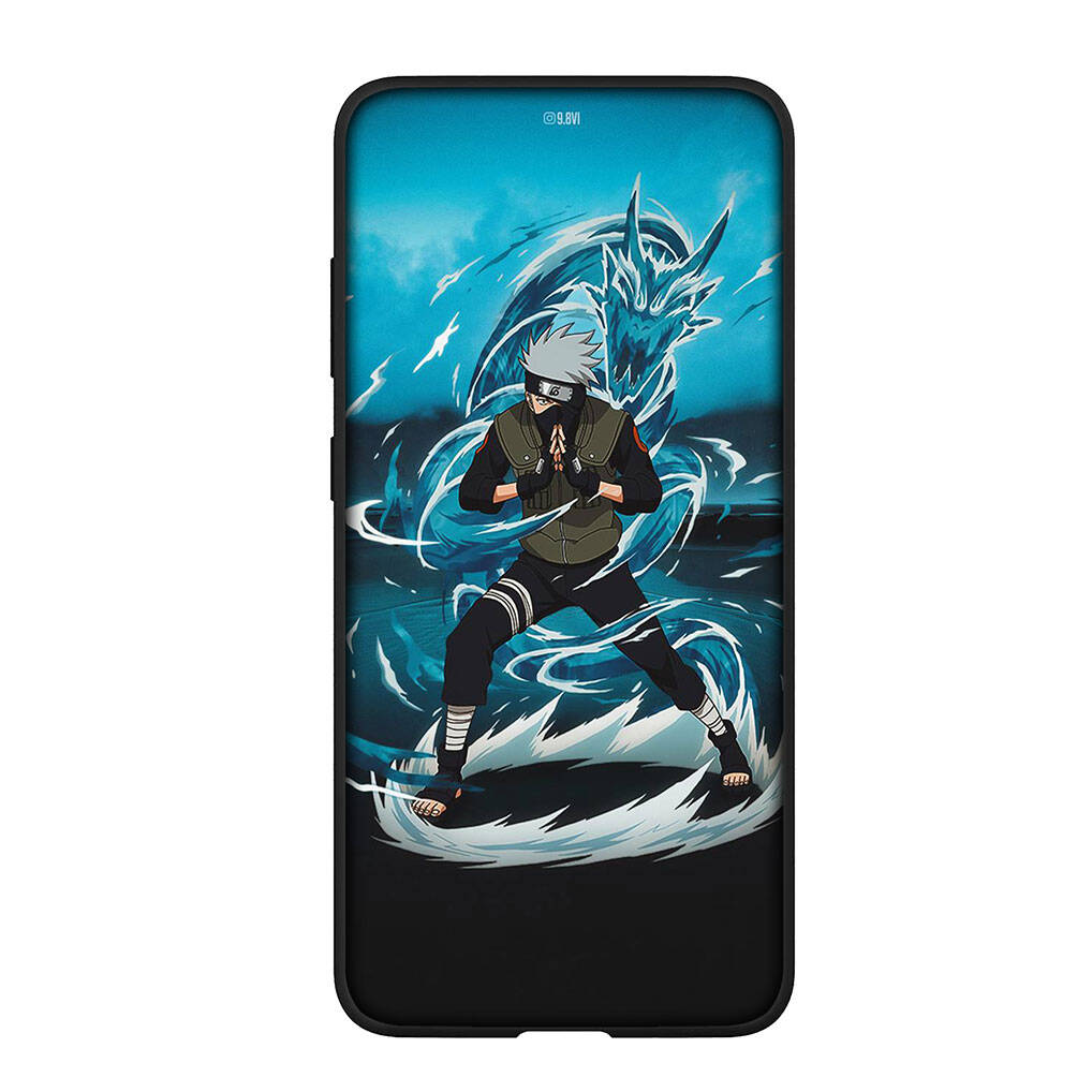 For Samsung Galaxy S25 S24 S23 S22 Ultra FE Plus A17 A37 A57 A56 A55 A06 A16 A15 A36 A26 A35 A05 A25 A54 A34 Phone Case Cartoon Naruto Kakashi Cover