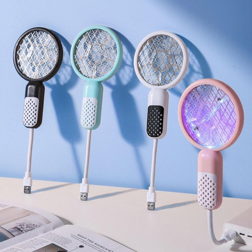 

UV Light Insect Racket Mini Mosquito Zapper New Mosquito Swatter Home білий