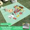 Moisture-proof Picnic Mat Beach Mat Foldable Pearl Cotton Aluminum Film Mat