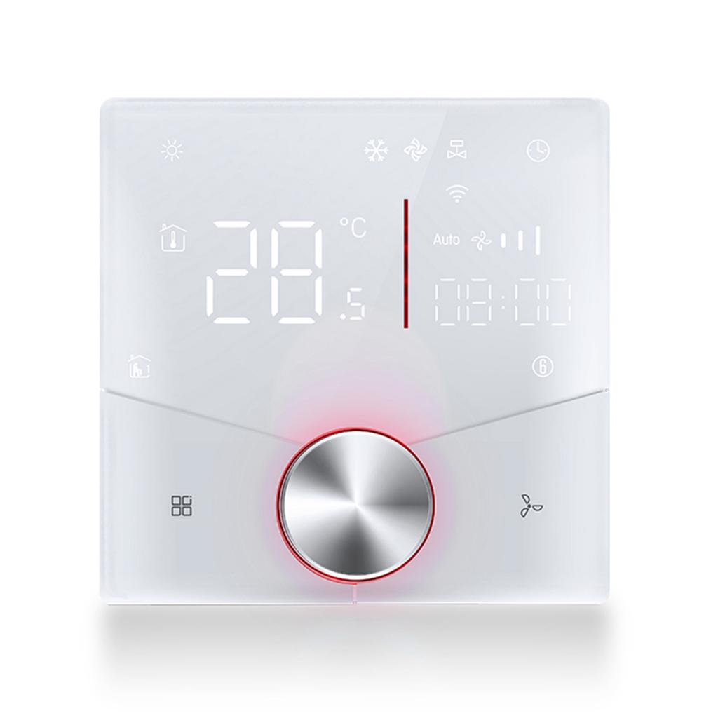 2 Pipe Conditioning Control Panel Digital Display Central HVAC Controller 5+2 6 Periods Programmable