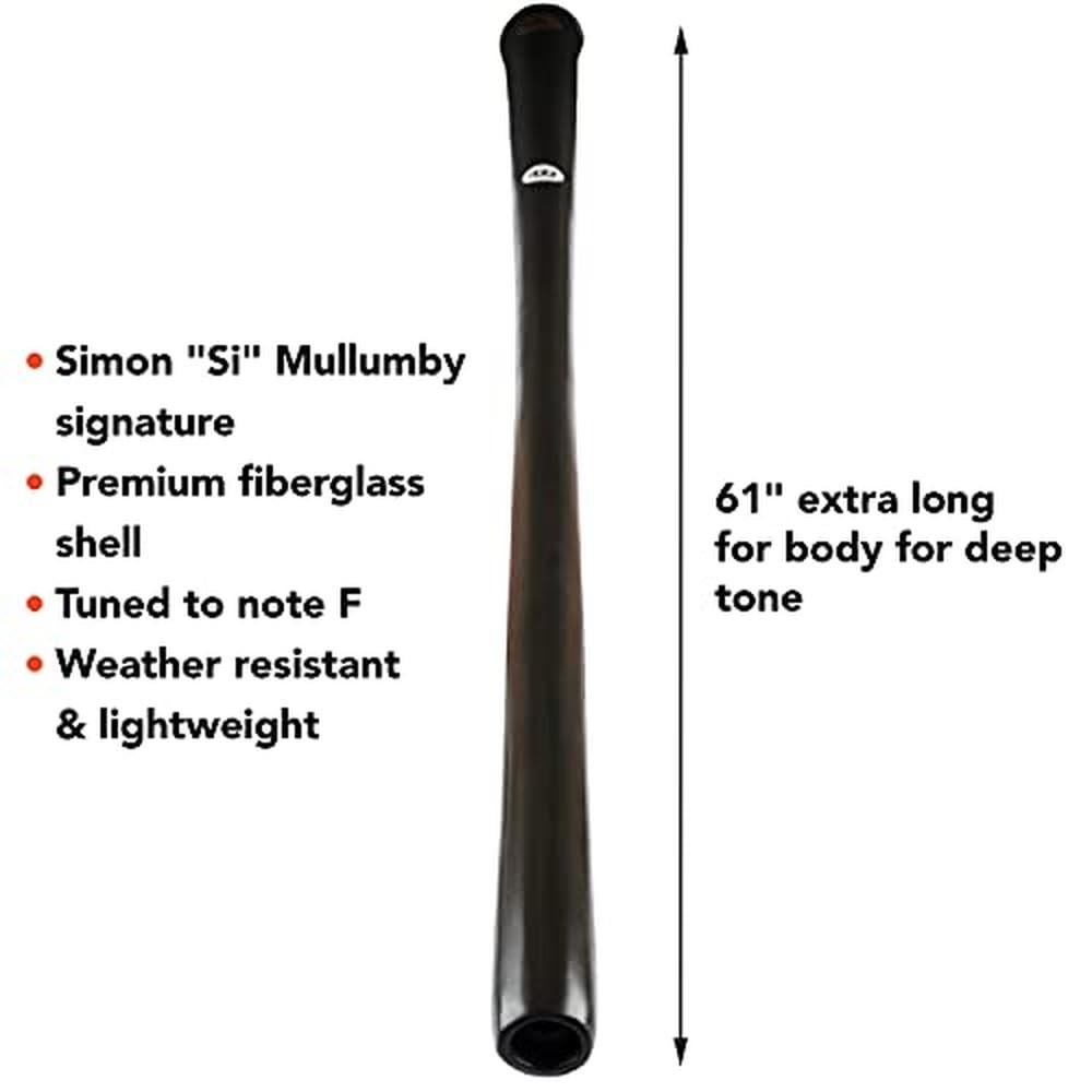 MEINL Percussion Didgeridoo 61" Artist Series Didgeridoo (SIMON "SI" MULLUMBY) TuningF SDDG1-SI []