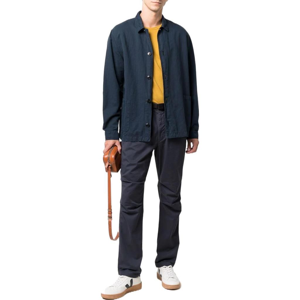 Polo Ralph Lauren SS22 Solid Color Elastic Straight Leg Casual Pants Men Pants Blue 710854194-002
