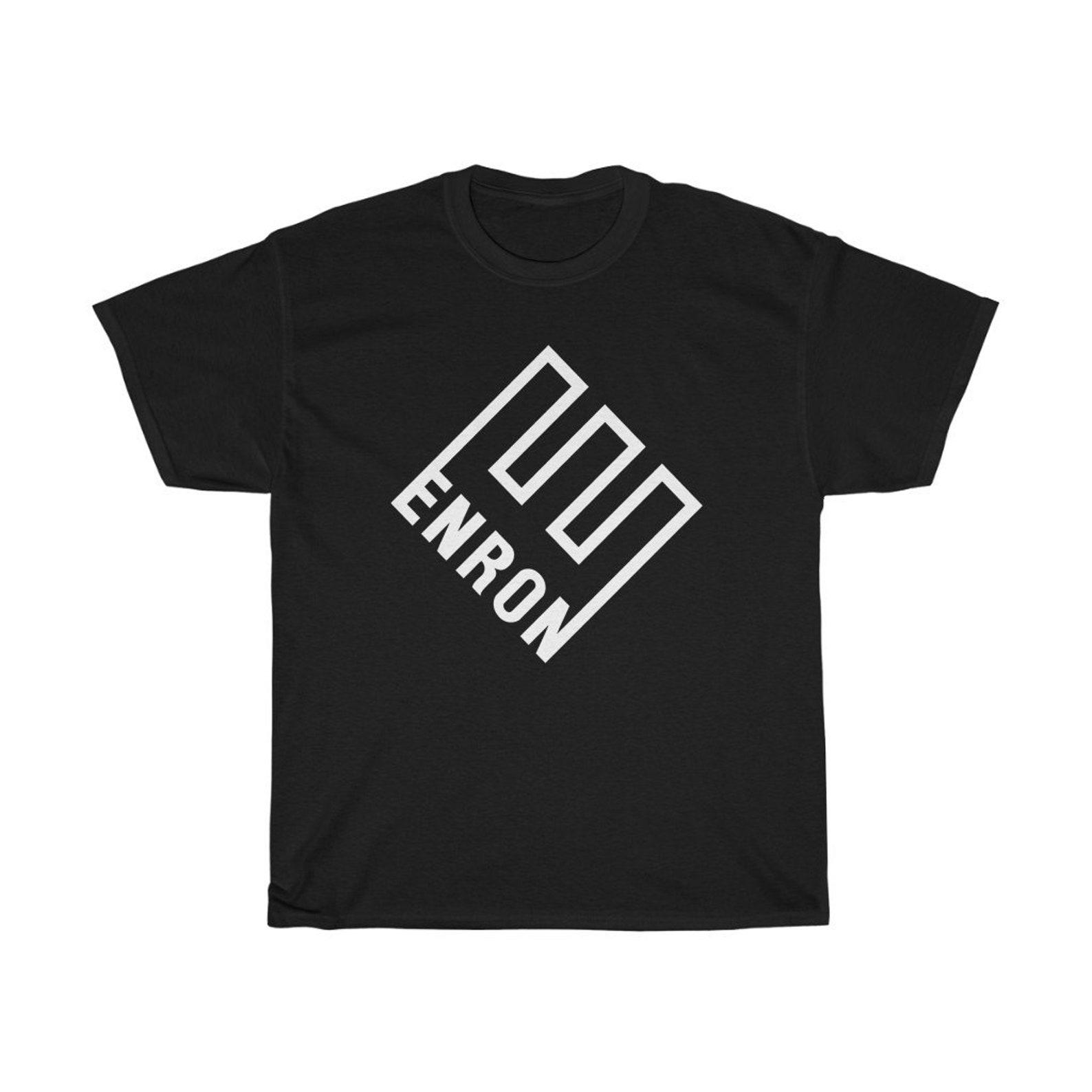 Enron Famous Company Logo T-Shirt Size S to 5XL XL