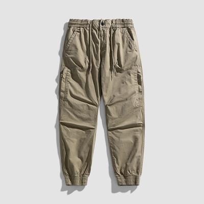Men's New Overalls Retro Men's Trousers Multi-pocket High-end Men's Casual Trendy Pants Men's Clothing