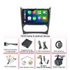 Pentru Mercedes/Benz/CLK/W203/W209/W219 W169 A160 C180 C200 Navigație GPS Player video Auto Radio 8+128G Android 14 Video pentru mașină