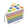 Sweet Simulation Cake Toy Silicone Pinching Toys Soft Stress Relief Slow Rising Sensory Fidget Toys Gifts For Kids Adult
