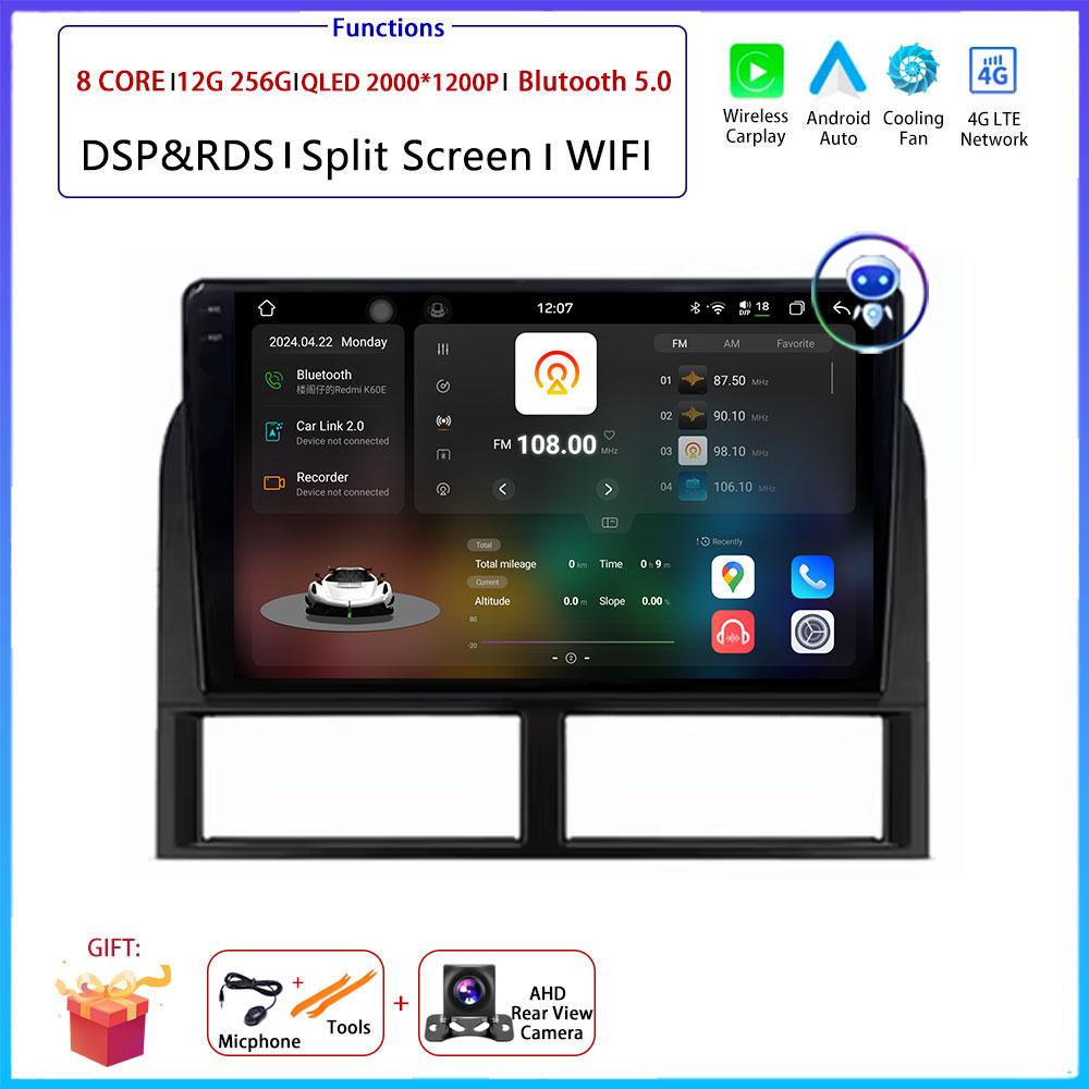 Android Carplay Auto For Jeep Grand Cherokee II WJ 1998 - 2004 Car Radio Navigation GPS Multimedia Video Player DSP 4G AMI