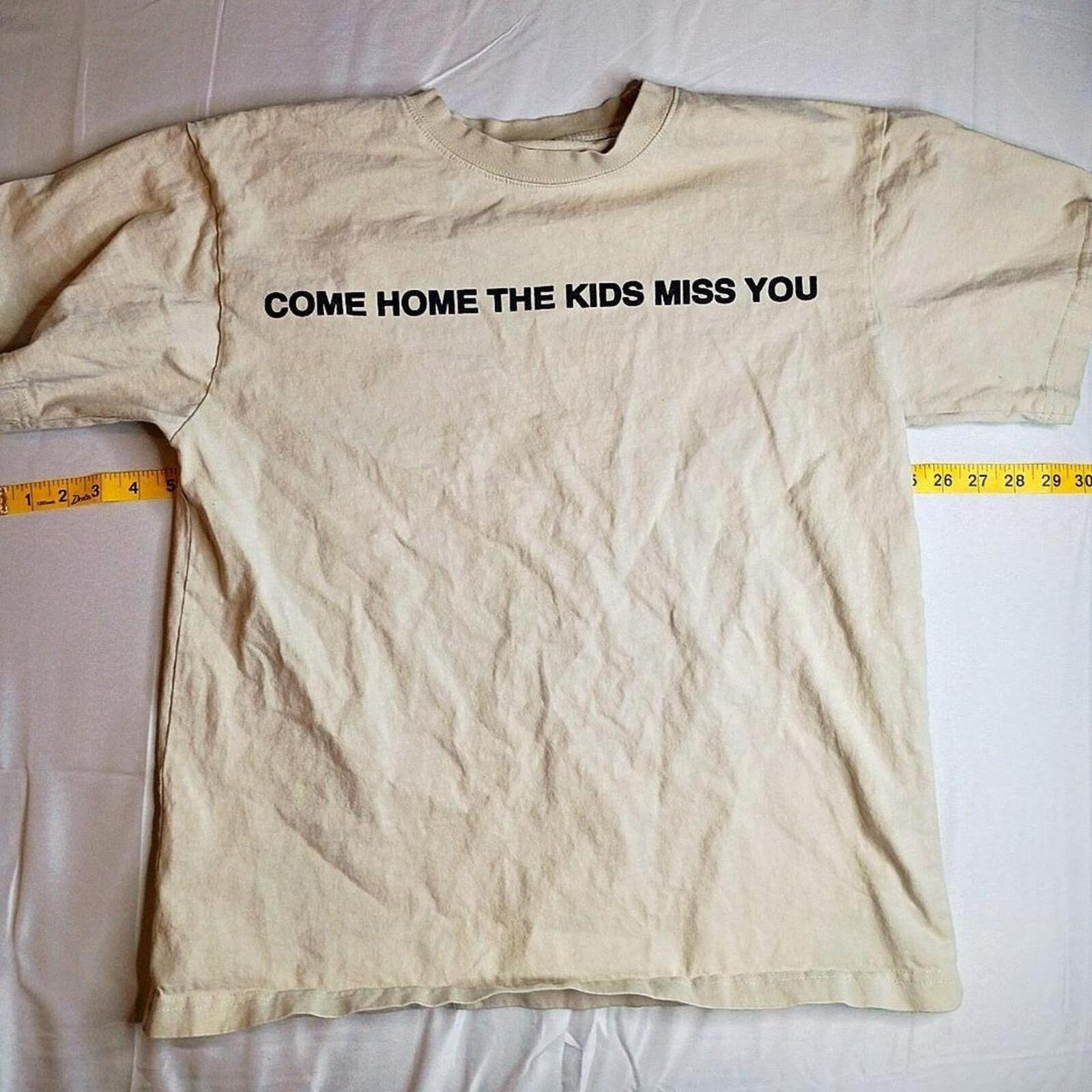 Jack Harlow Come Home The Kids Miss You cream tee album t size medium #36 S разноцветный