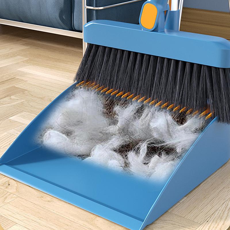 Skládací sada košťat, lopatka na odpadky, kombinovaná domácí koště, stěrač, zametací gadget, koště, lopata na odpadky