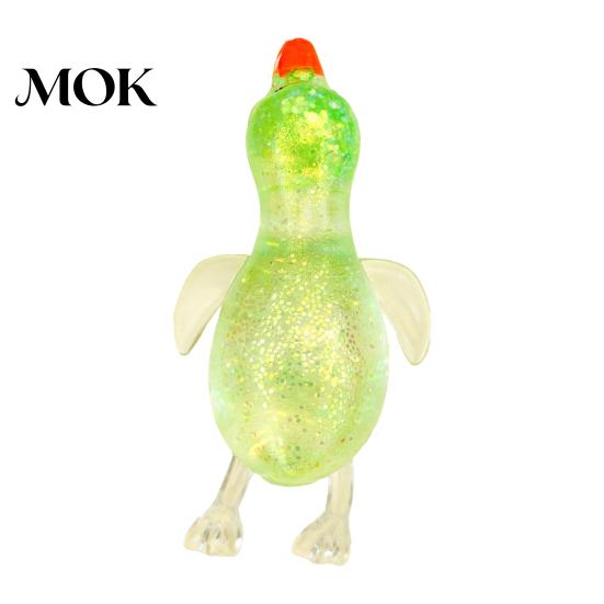 Compact Stress Relief Toy Glitter Cartoon Animal Sensory Fidget for Adults Kids Cute Pig Duck Relaxation Squeeze Turtle Easter Basket Stuffer Holiday