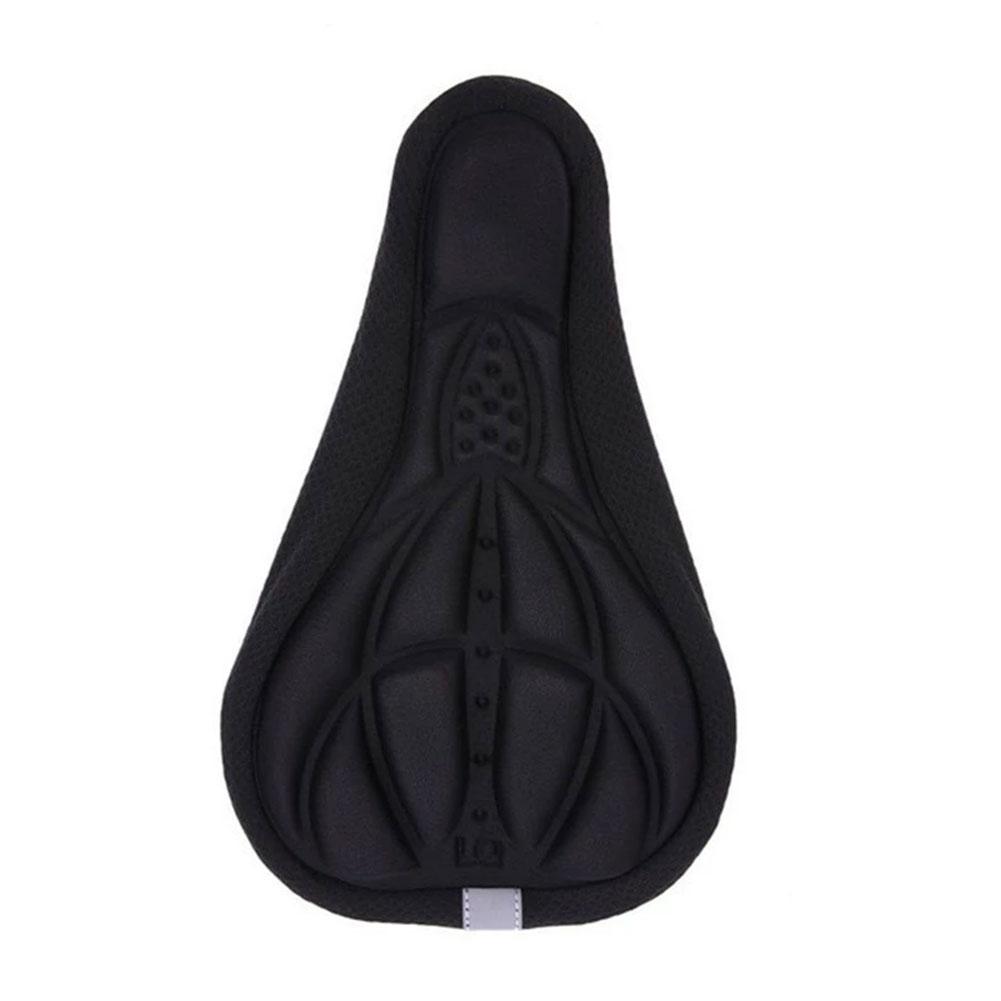 Bike Seat Cover Bicycle Silicone 3D Gel Saddle Pad Padded Soft Cushion Comfort EVA Anti Friction Seat Saddle Covers Cycling Part