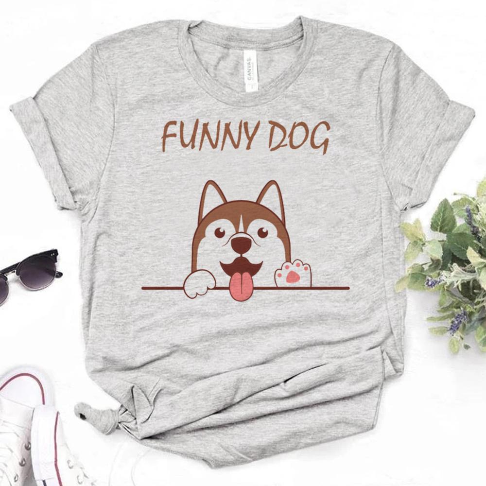 Pug Tshirts Women Summer T Shirt Female Anime Comic Clothing