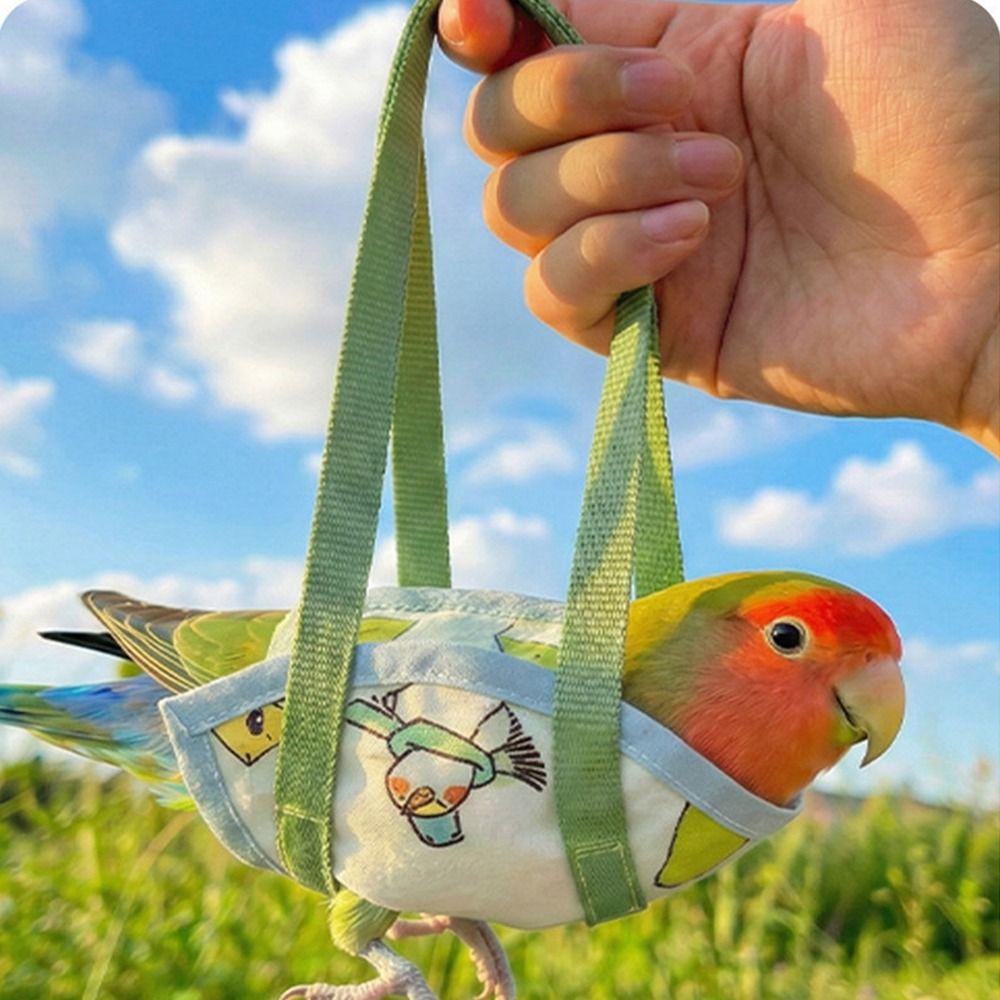 Soft Parrot Outing Bag Windproof Bird Travel Bag Guinea Pig Sleeping Bag  Travel Outgoing