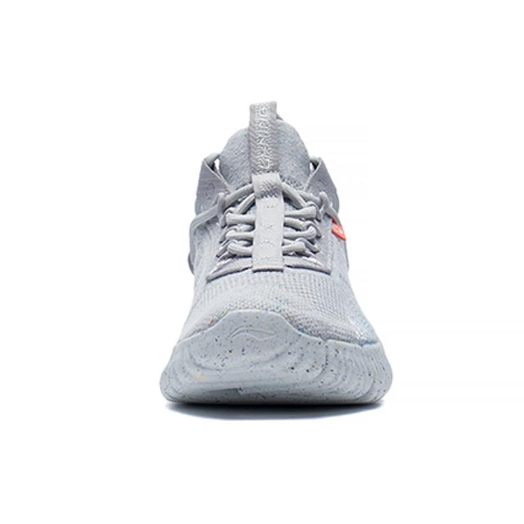 Li Ning Goku Fabric Cushioning Slip Resistant Abrasion Resistant Breathable Lightweight Low top Casual Shoes Women's AGLS026-3