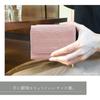 Gisele Women's Tri-fold Wallet, Compact, Small, Mini Wallet, Coin Purse, Card Slots, Large Capacity, Simple, Formal, Women's (Lamp Black)