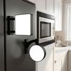 Miniature LED Refrigerator Magnet Light Sign Round Square DIY Glowing Fridge Magnet  Gifts Decor